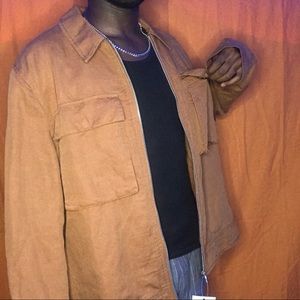 Asos white brown jacket